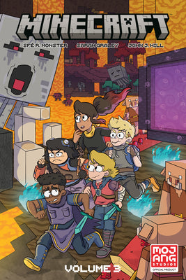 Minecraft Volume 3 (Graphic Novel) by Sf Monster book cover