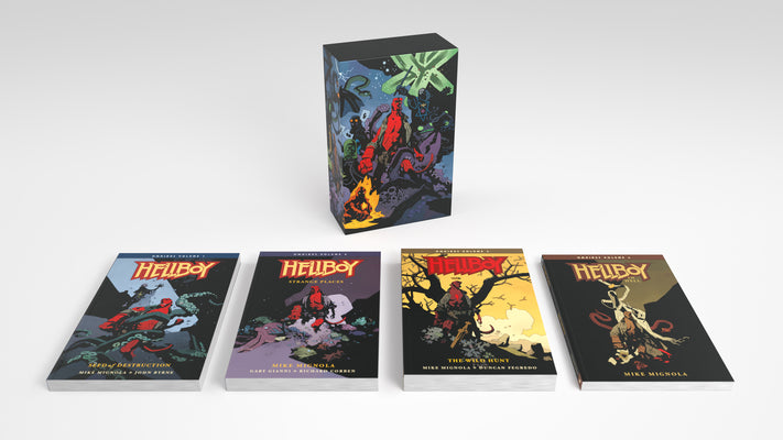 Hellboy Omnibus Boxed Set by Mike Mignola book cover