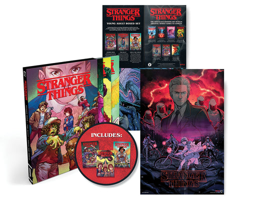 Stranger Things Graphic Novel Boxed Set (Zombie Boys, the Bully, Erica the Great) by Greg Pak book cover