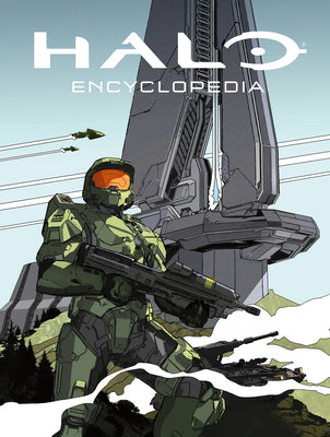 Book cover of Halo Encyclopedia by Microsoft
