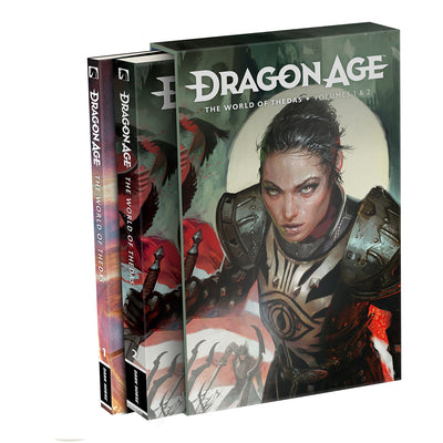 Book cover of Dragon Age: The World of Thedas Boxed Set by Bioware
