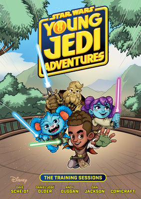 Book cover of Star Wars: Young Jedi Adventures--The Training Sessions by Scheidt, Dave