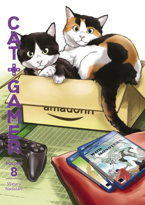 Book cover of Cat + Gamer Volume 8 by Nadatani, Wataru
