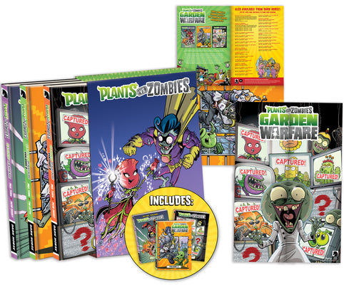 Plants vs. Zombies: The Garden Warfare Trilogy Boxed Set by Paul Tobin book cover