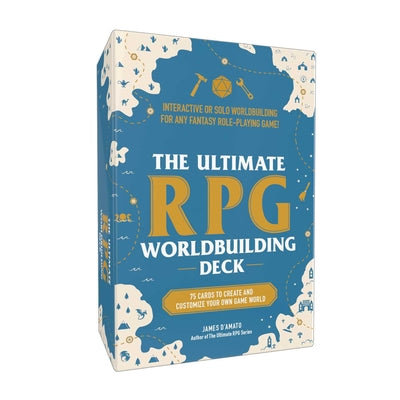 The Ultimate RPG Worldbuilding Deck: 75 Cards to Create and Customize Your Own Game World