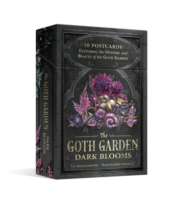 The Goth Garden: Dark Blooms: 50 Postcards Featuring the Mystery and Beauty of the Goth Garden product image