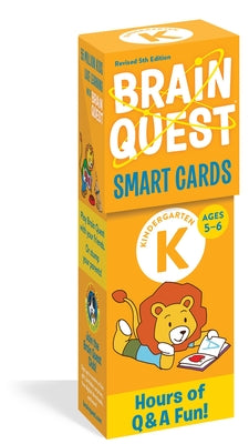Brain Quest Kindergarten Smart Cards Revised 5th Edition by Workman Publishing book cover