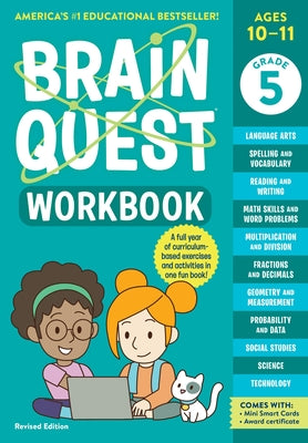 Brain Quest Workbook: 5th Grade Revised Edition by Workman Publishing book cover