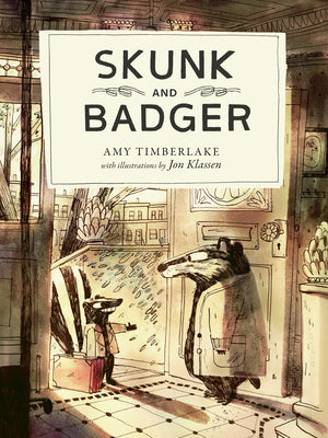 Book cover of Skunk and Badger by Timberlake, Amy