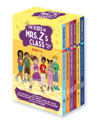 The Kids in Mrs. Z's Class Boxed Set: Books 1-6 by Kate Messner book cover