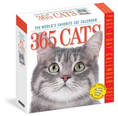 365 Cats Page-A-Day(r) Calendar 2027: The World's Favorite Cat Calendar product image