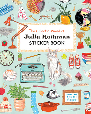 The Eclectic World of Julia Rothman Sticker Book by Julia Rothman book cover