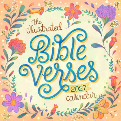 The Illustrated Bible Verses Wall Calendar 2027: Timeless Wise Words of the Bible product image