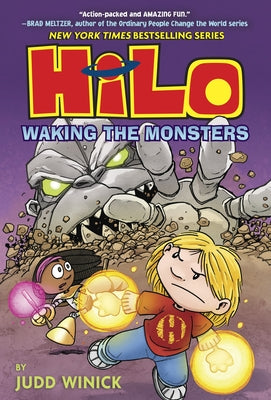 Hilo Book 4: Waking the Monsters: (A Graphic Novel) by Winick, Judd book cover