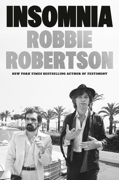Book cover of Insomnia by Robertson, Robbie