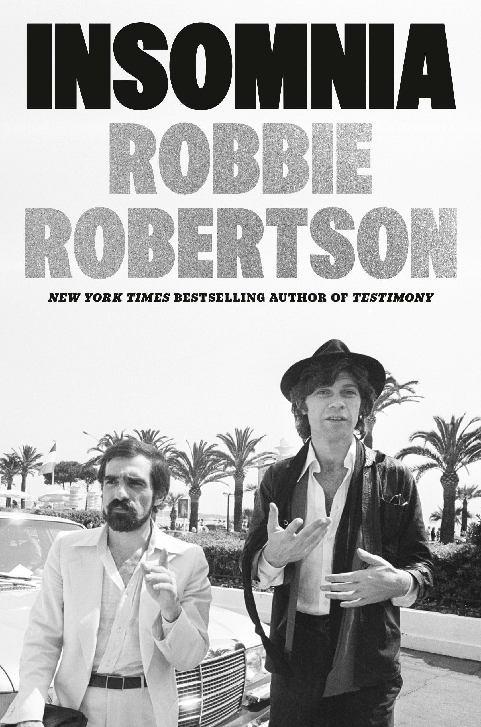 Book cover of Insomnia by Robertson, Robbie