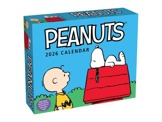 Book cover of Peanuts(r) 2026 Day-To-Day Calendar by Peanuts Worldwide LLC