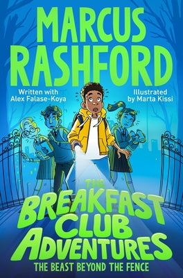 The Beast Beyond the Fence by Marcus Rashford book cover