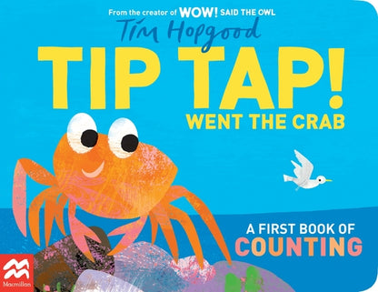 Tip Tap Went the Crab: A First Book of Counting by Tim Hopgood book cover