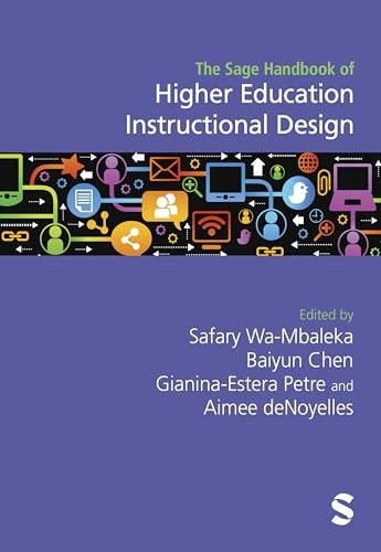 Book cover of The Sage Handbook of Higher Education Instructional Design by Wa-Mbaleka, Safary