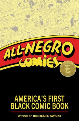 Book cover of All-Negro Comics: America's First Black Comic Book by Robinson, Chris