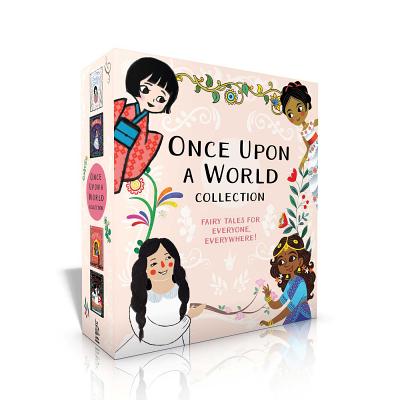 Once Upon a World Collection (Boxed Set): Snow White; Cinderella; Rapunzel; The Princess and the Pea by Chloe Perkins book cover