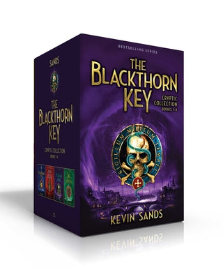 The Blackthorn Key Cryptic Collection Books 1-4 (Boxed Set): The Blackthorn Key; Mark of the Plague; The Assassin's Curse; Call of the Wraith by Kevin Sands book cover