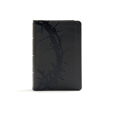 KJV Large Print Compact Reference Bible, Charcoal Leathertouch by Holman Bible Publishers book cover