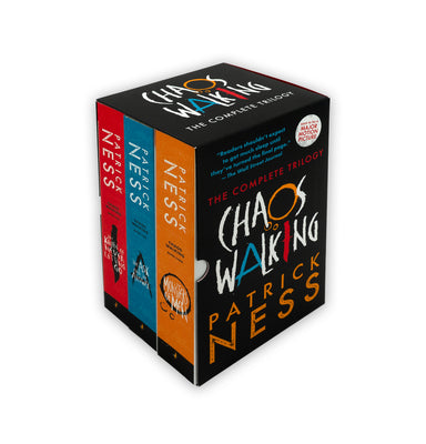 Chaos Walking: The Complete Trilogy: Books 1-3 (Box Set of Three Young Adult Coming-Of-Age Dystopian Science Fiction Novels Exploring Identity, Power, by Patrick Ness book cover