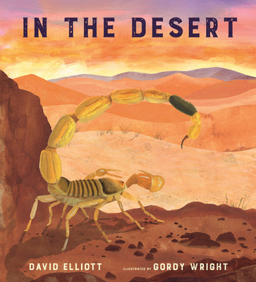 In the Desert by David Elliott book cover