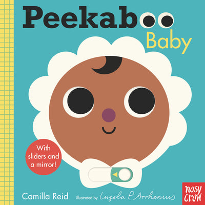 Peekaboo: Baby: (An Interactive Board Book for Babies & Toddlers with Mirror & Sliders. Cute Artwork Includes a Duck, Lamb, Stroller, & More. Perfect by Arrhenius, Ingela P. book cover