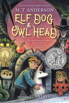 Book cover of Elf Dog and Owl Head by Anderson, M. T.