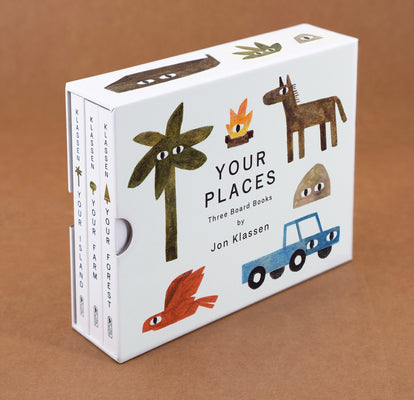 Your Places Box Set: Books 1-3 (Three Board Books for Babies and Toddlers about Safe Spaces, Comfort, and Imagination) by Klassen, Jon book cover