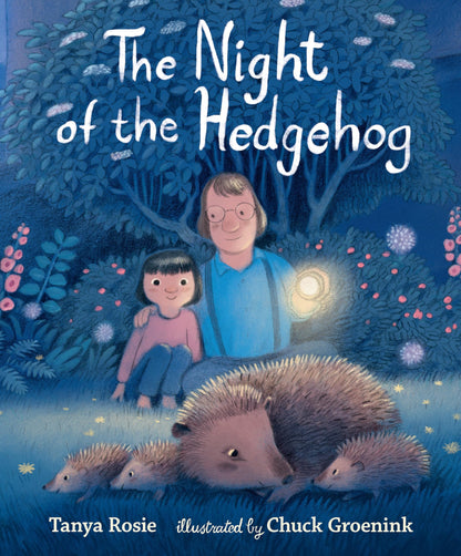 Book cover of The Night of the Hedgehog by Rosie, Tanya