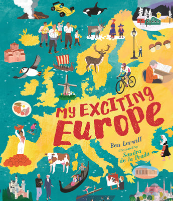 My Exciting Europe by Lerwill, Ben book cover
