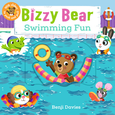 Bizzy Bear: Swimming Fun by Davies, Benji book cover