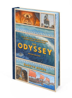 The Odyssey: A Graphic Novel: Deluxe Edition by Hinds, Gareth book cover