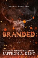 Book cover of Branded by Kent, Saffron a.