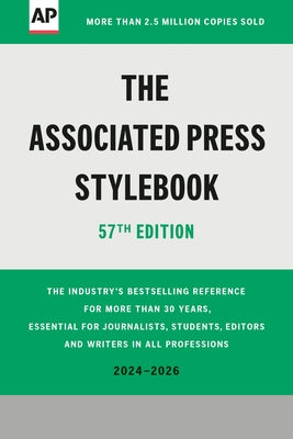 Book cover of The Associated Press Stylebook: 2024-2026 by Associated Press