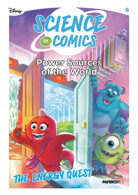 Disney Science in Comics: Power Sources of the World: The Energy Quest by Fabio Fracas book cover