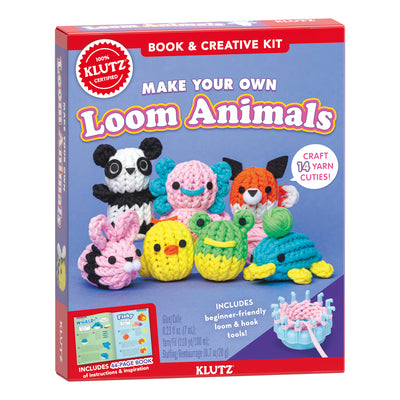 Book cover of Make Your Own Loom Animals by Klutz