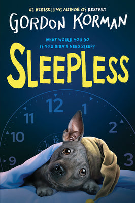 Sleepless by Korman, Gordon book cover