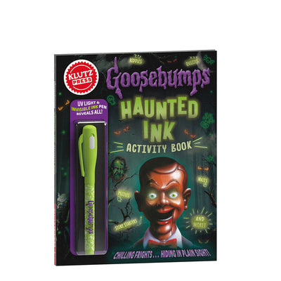 Goosebumps Haunted Ink Activity Book product image