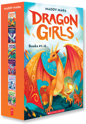 Dragon Girls Box Set Books 1-6 (Dragon Girls) by Mara, Maddy book cover