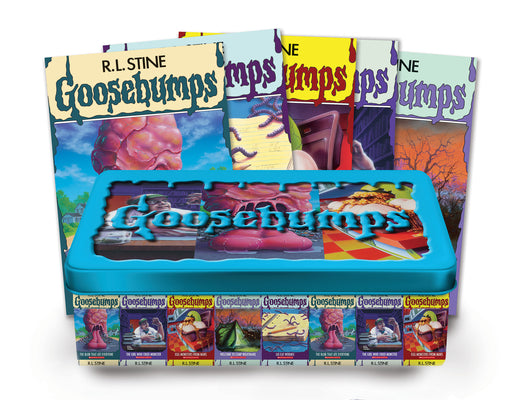 Goosebumps Retro Terror Set: (Limited Edition Tin) by Stine, R. L. book cover