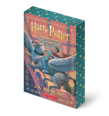 Book cover of Harry Potter and the Prisoner of Azkaban (Stenciled Edges) (Harry Potter, Book 3) by Rowling, J. K.