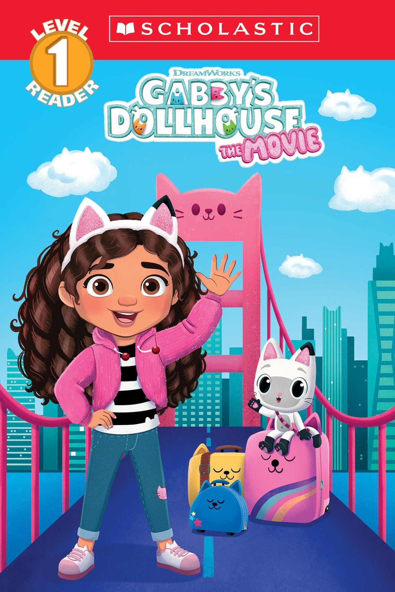 Book cover of Gabby's Dollhouse: The Movie (Gabby's Dollhouse: Scholastic Level 1 Reader) by Reyes, Gabrielle