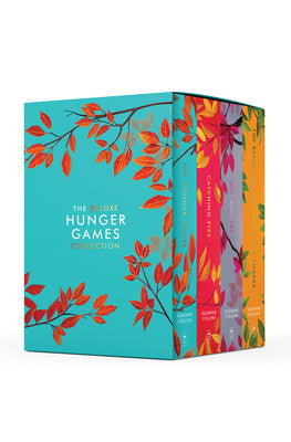 Book cover of Hunger Games Box Set (Deluxe Edition with Stenciled Edges) by Collins, Suzanne