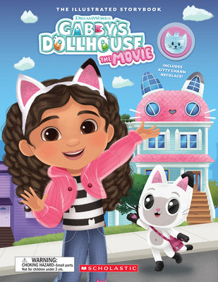 Gabby's Dollhouse: The Movie (Gabby's Dollhouse: Storybook with Charm Necklace) by Reyes, Gabrielle book cover