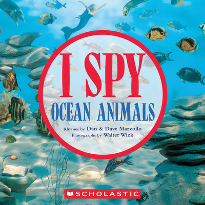 Book cover of I Spy Ocean Animals by Marzollo, Dan